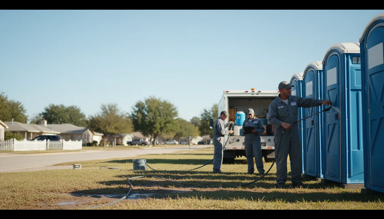 Long-Term Portable Toilet Rental in Charenton, LA near me
